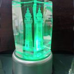 Crystal 3D Badak – Tugu Banten